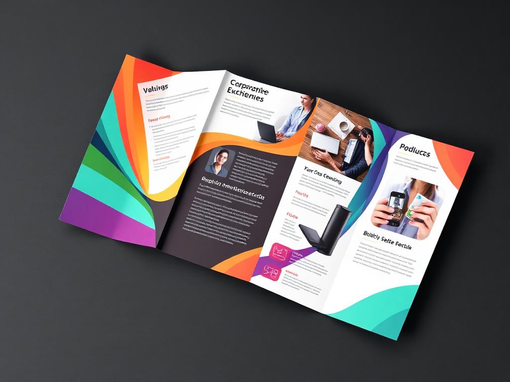 Brochure tri-fold corporate