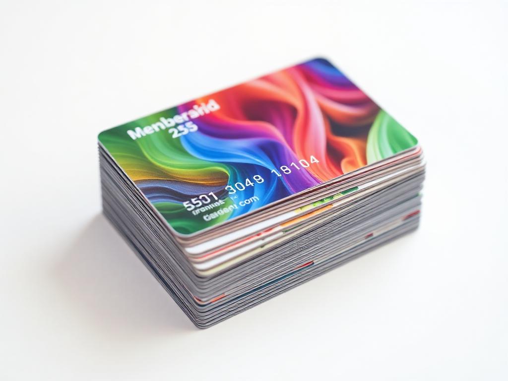 Cartes PVC type carte bancaire