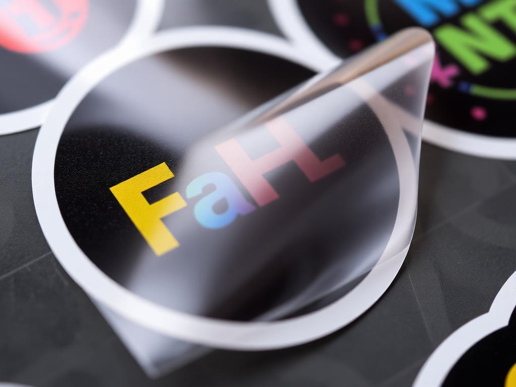 Stickers transparents premium